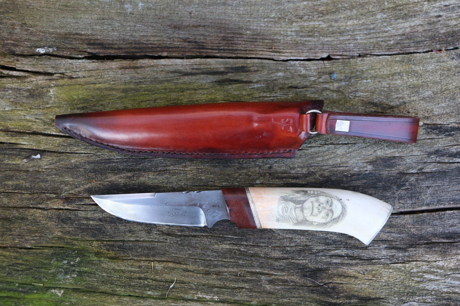 JSC Knife #443(dR) - The Native Americans